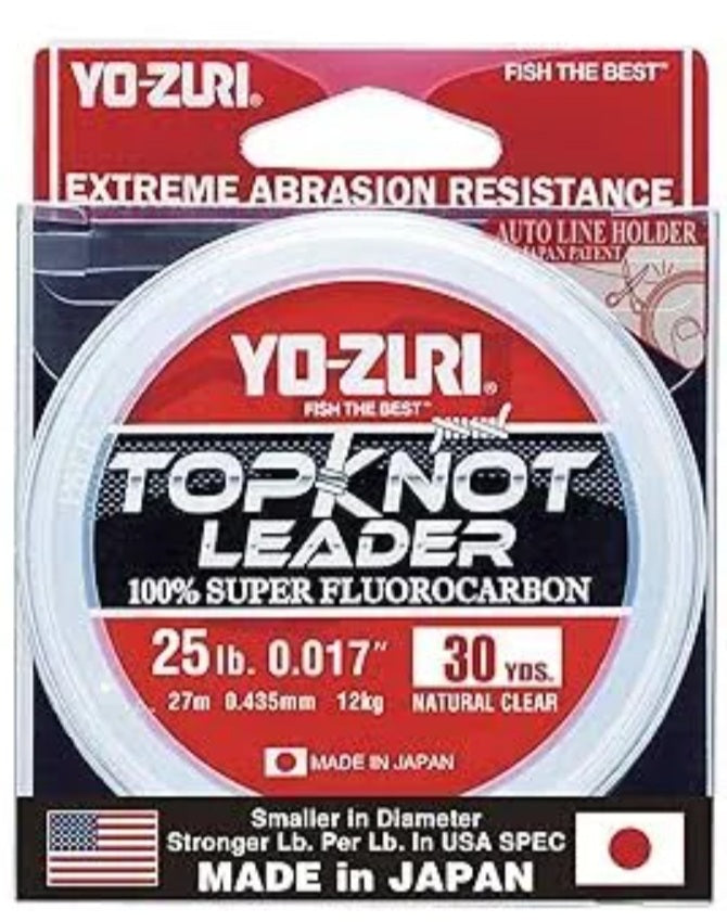 Yo Zuri Top Knot Fluorocarbon Leader Line