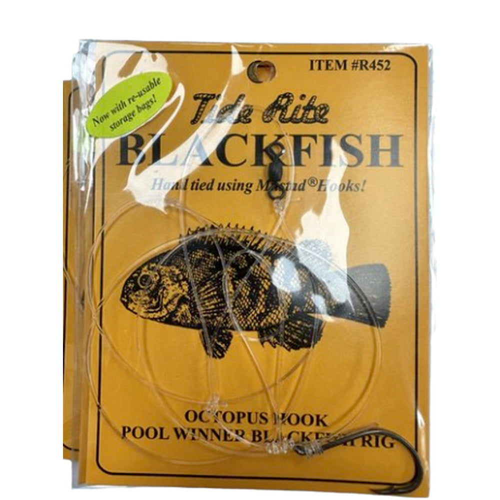 Tide Rite Single Octopus Hook Pool Winner Blackfish Rig