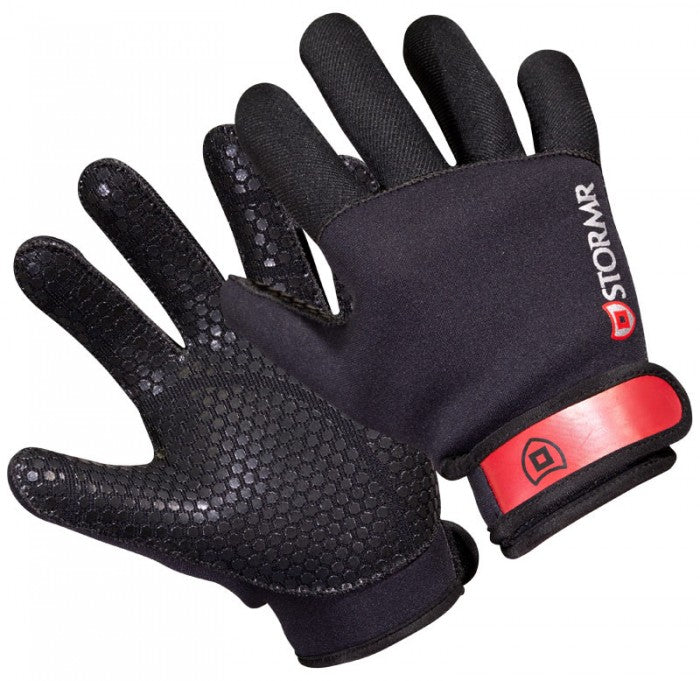 Stormr Strykr Neoprene Gloves, Black