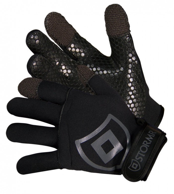Stormr Torque Kevlar Neoprene Gloves, Black