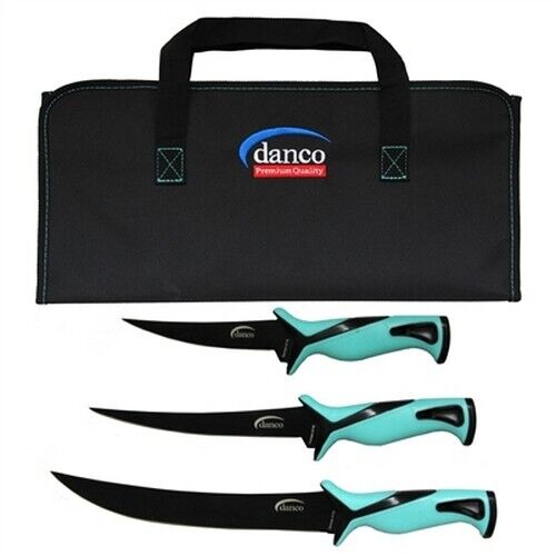 Danco Pro Series 3 Piece Knife Set - Seafoam