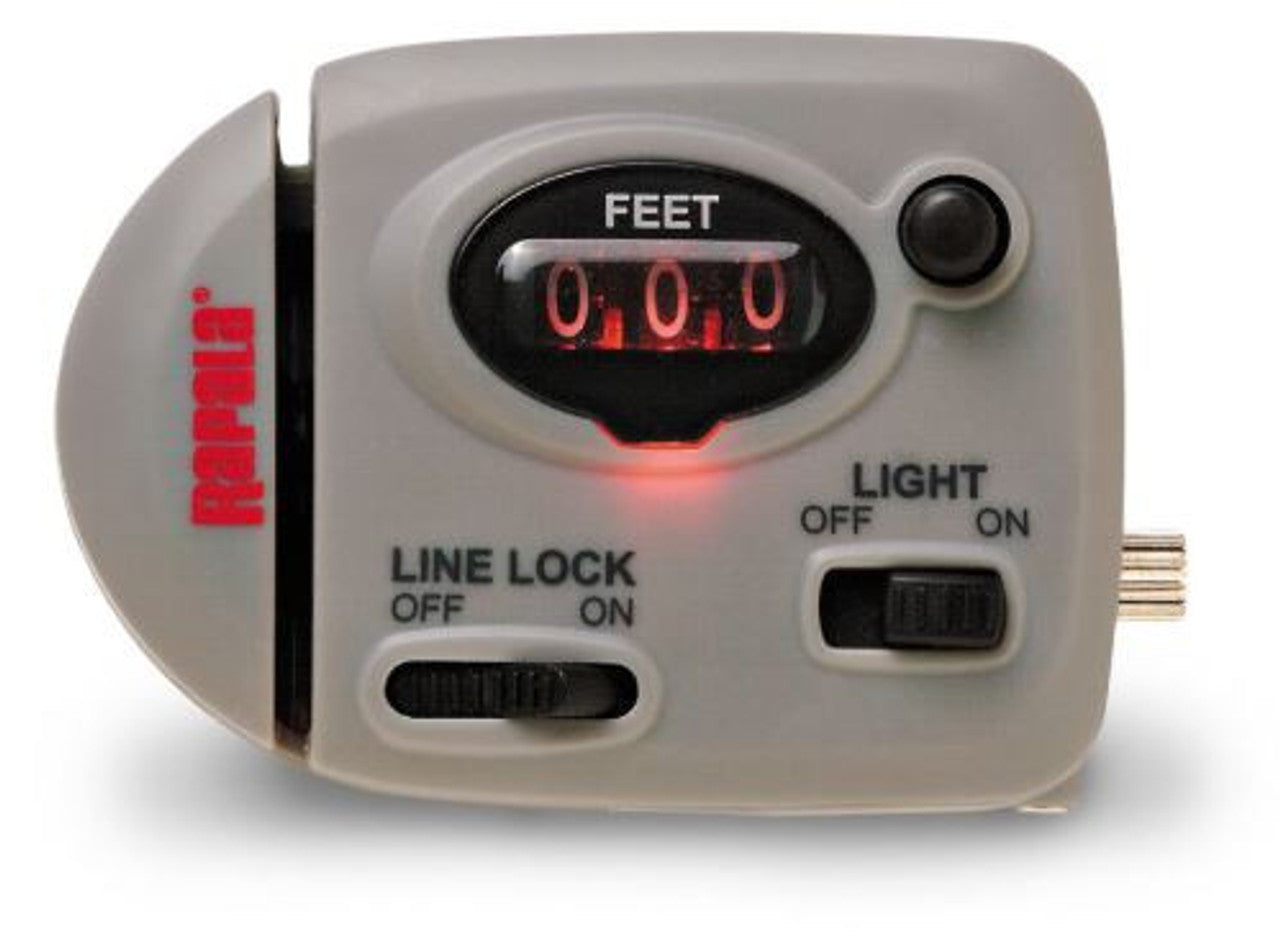 Rapala Automatic Line Release Lighted Line Counter with Tackle Box