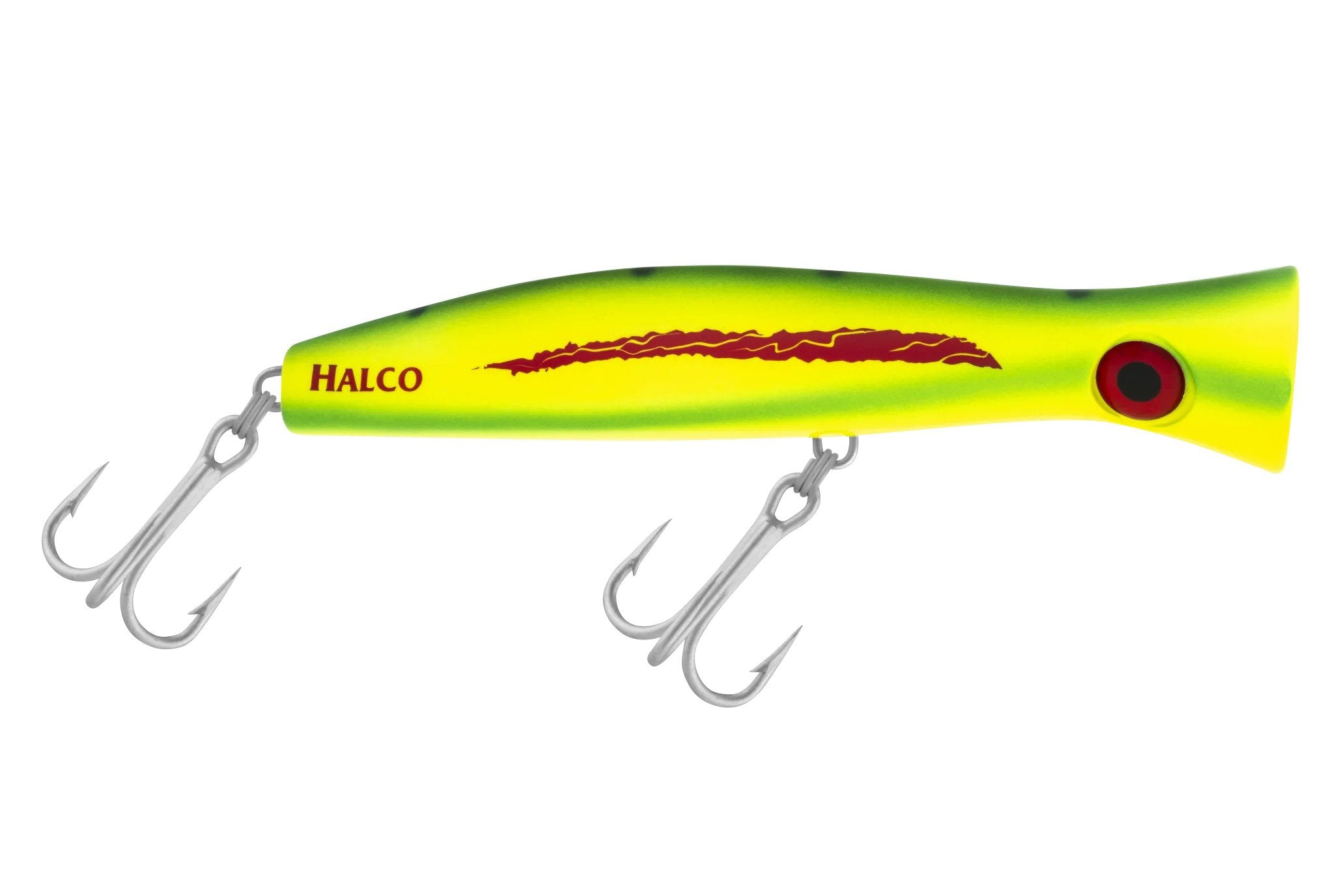 Halco Roosta Popper Casting Lures (2 3/8-7 7/8", 1/4-4 1/4oz, Multiple Colors)