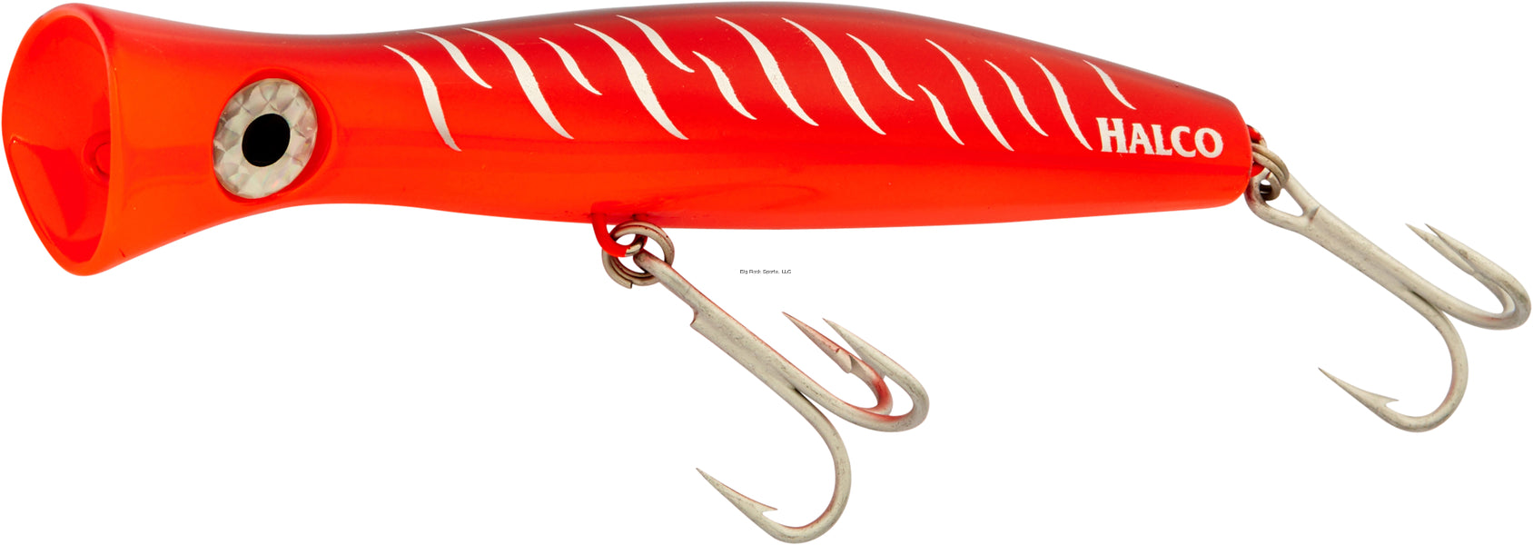 Halco Roosta Popper Casting Lures (2 3/8-7 7/8", 1/4-4 1/4oz, Multiple Colors)