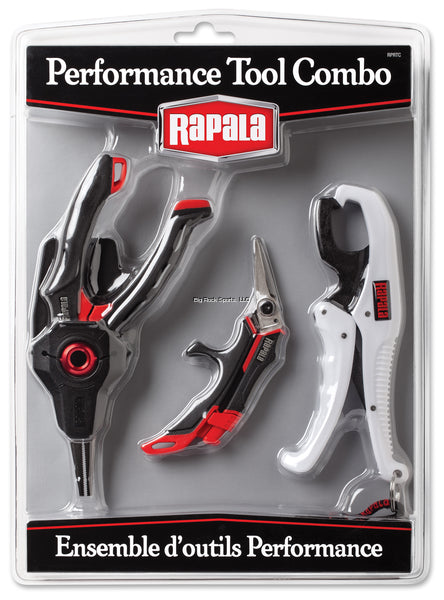Rapala Performance Tool Combo, 6" Mag Spring Pliers, Precision Line Scissors