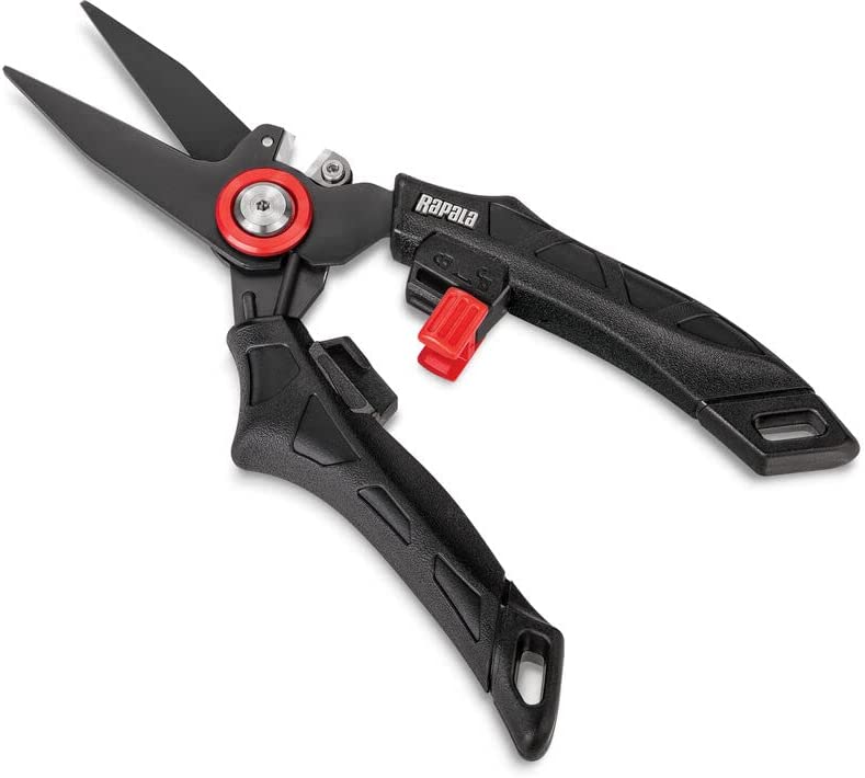 Rapala Elite Scissors 7" Side Wire Cutter Black