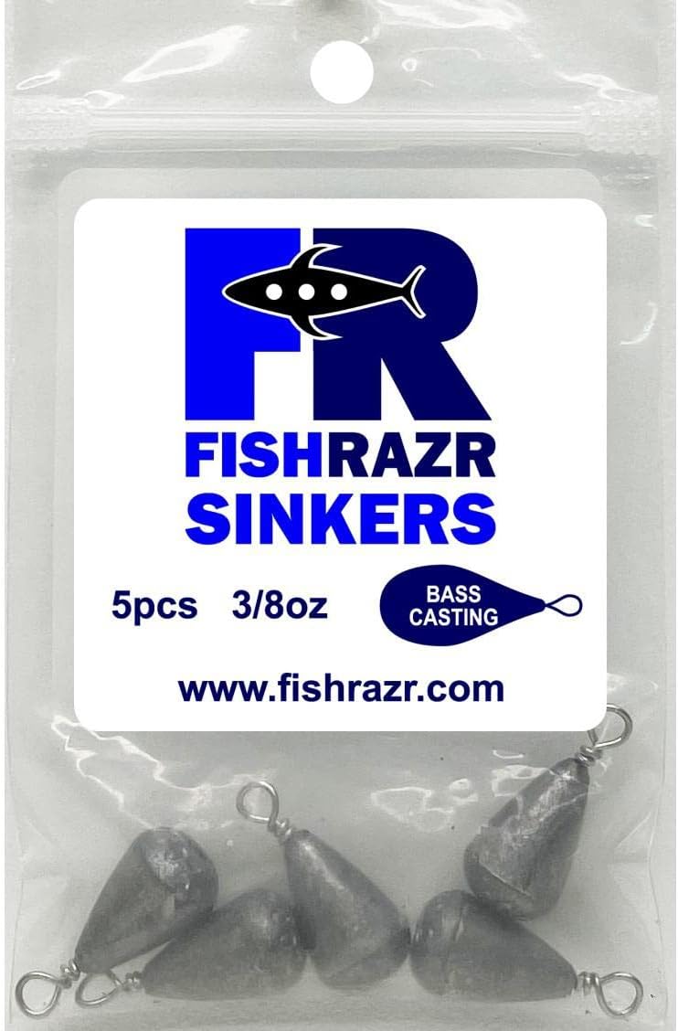 Fish Razr Bass Casting Sinkers