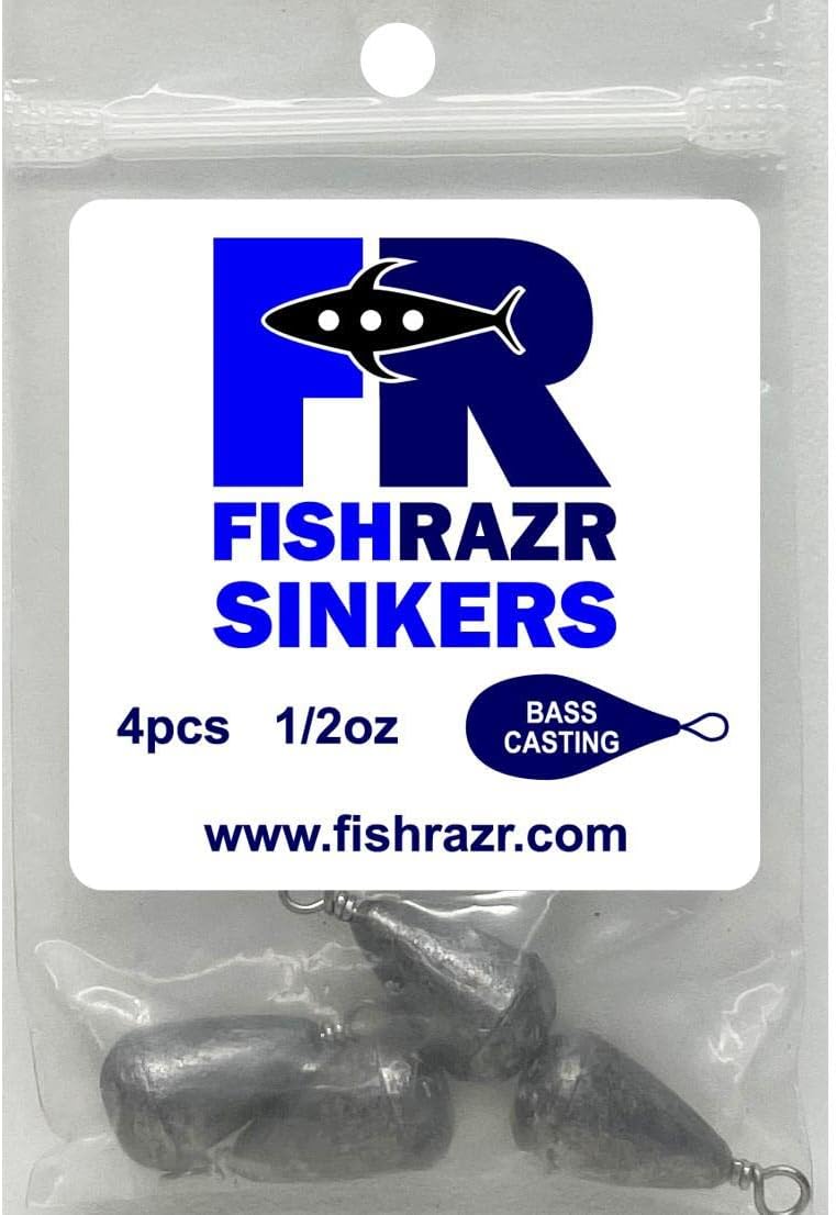 Fish Razr Bass Casting Sinkers