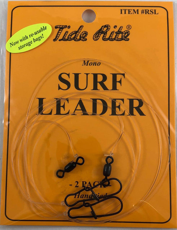 Tide Rite Surf Leader - Mono: 24 inch, 40 lb.test leader