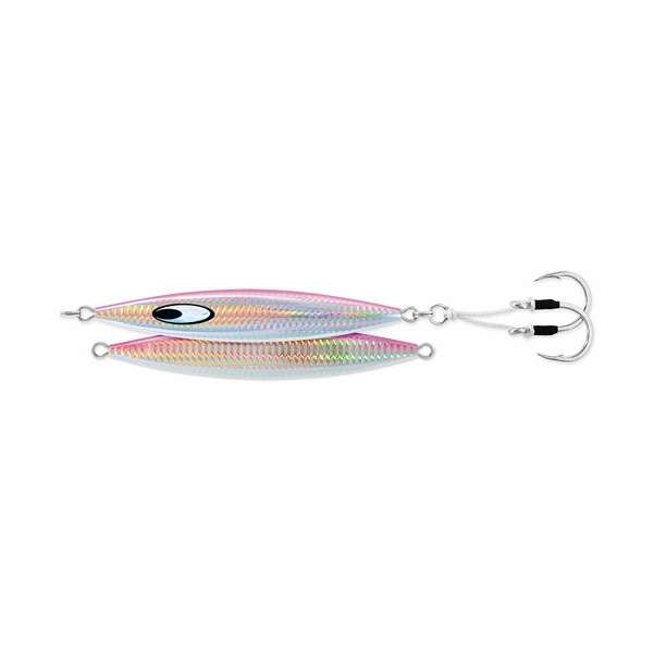 Daiwa Saltiga SLK Metal Jig, 7oz, 9/0 Assist Hooks, Pink
