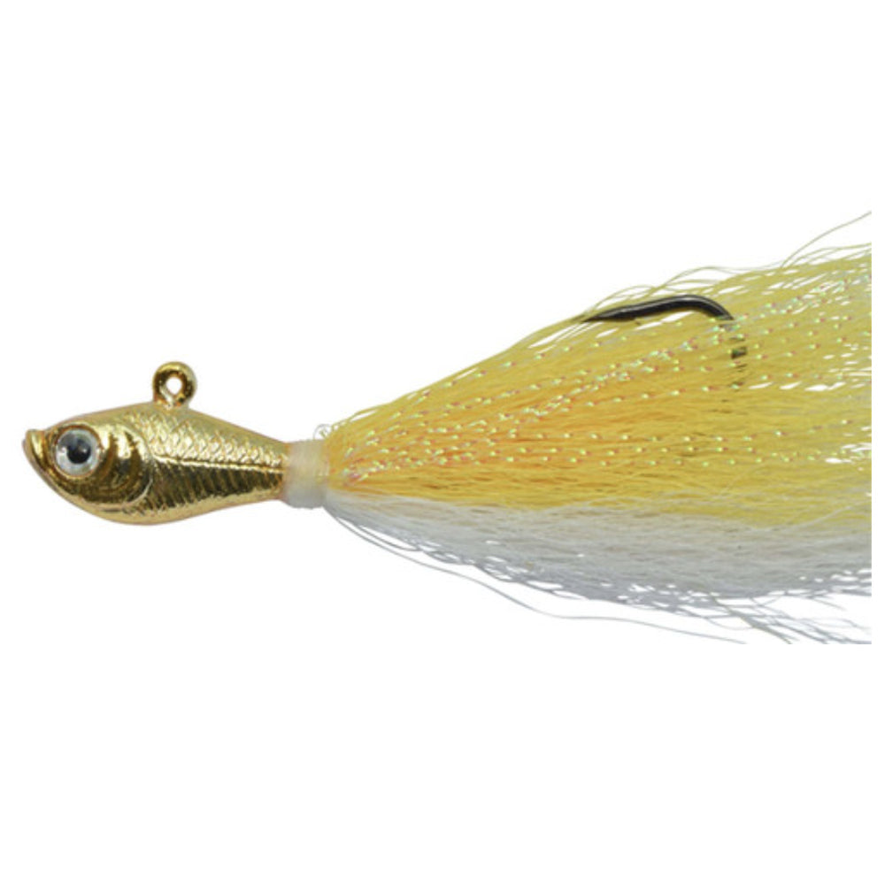 Spro Prime Bucktail Jig 3oz Lure Chrome Gold
