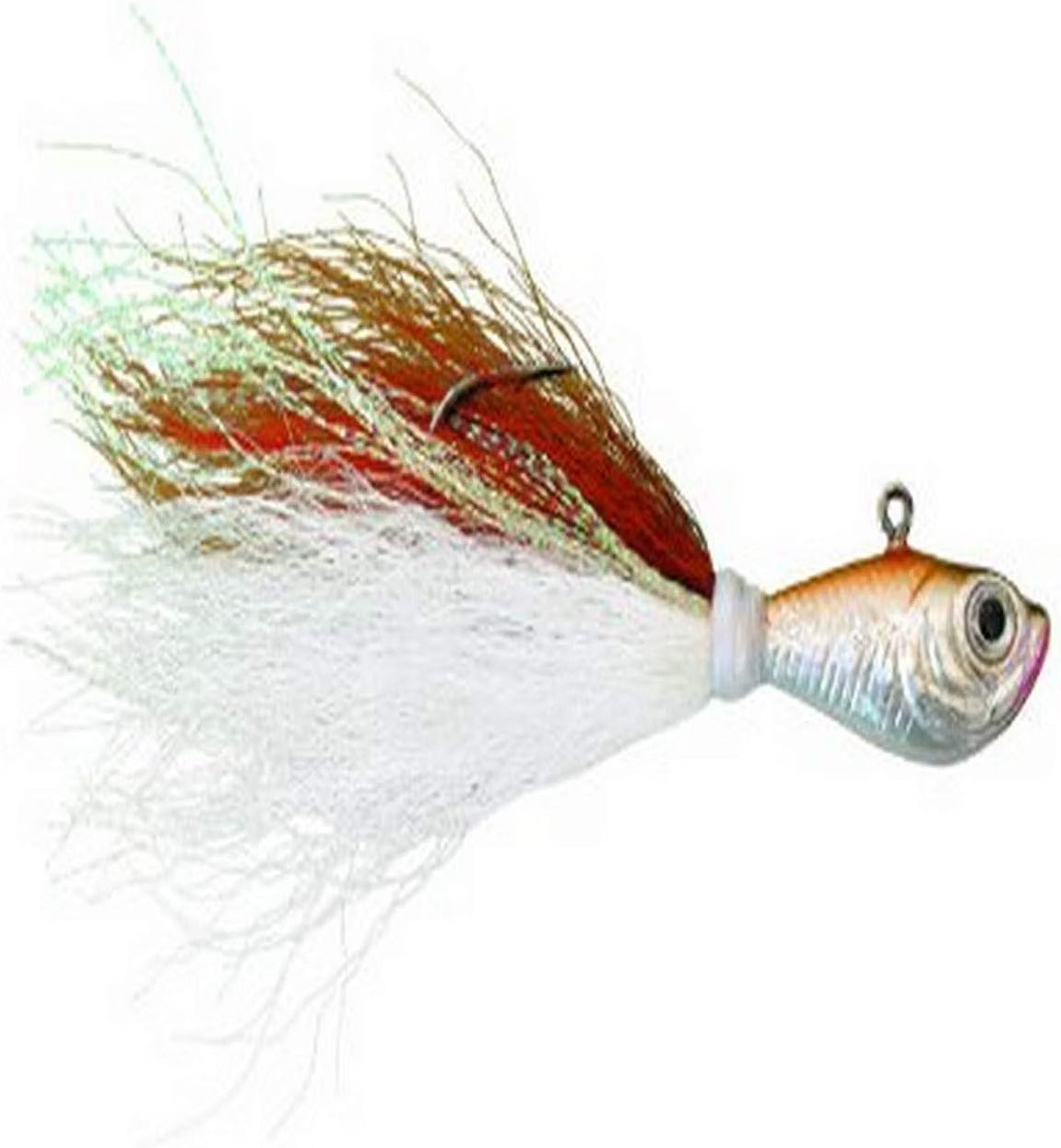Spro Prime Bucktail Jigs Fluke (1/4oz - 8oz, Chart/Pink/Green/White)