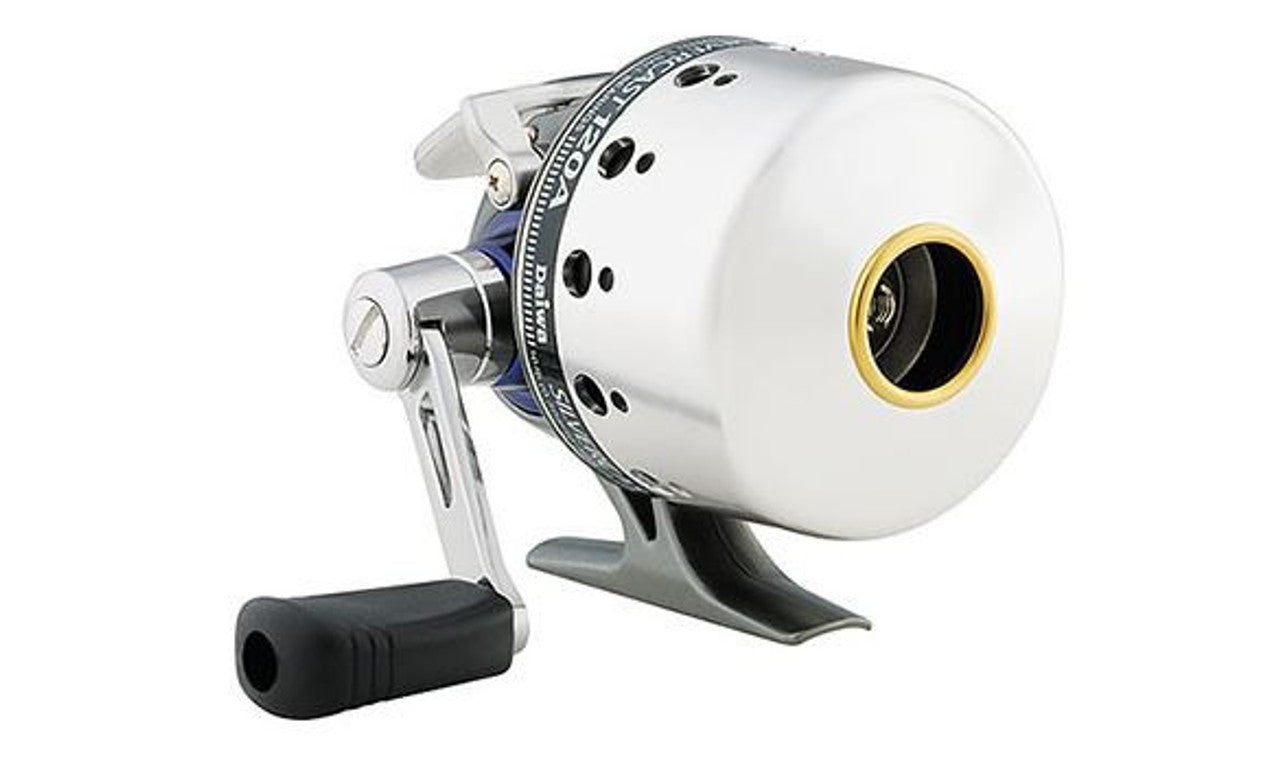 Daiwa Silvercast-A 10Lbs Test Spincast Reel, Silver-SC100A-CP