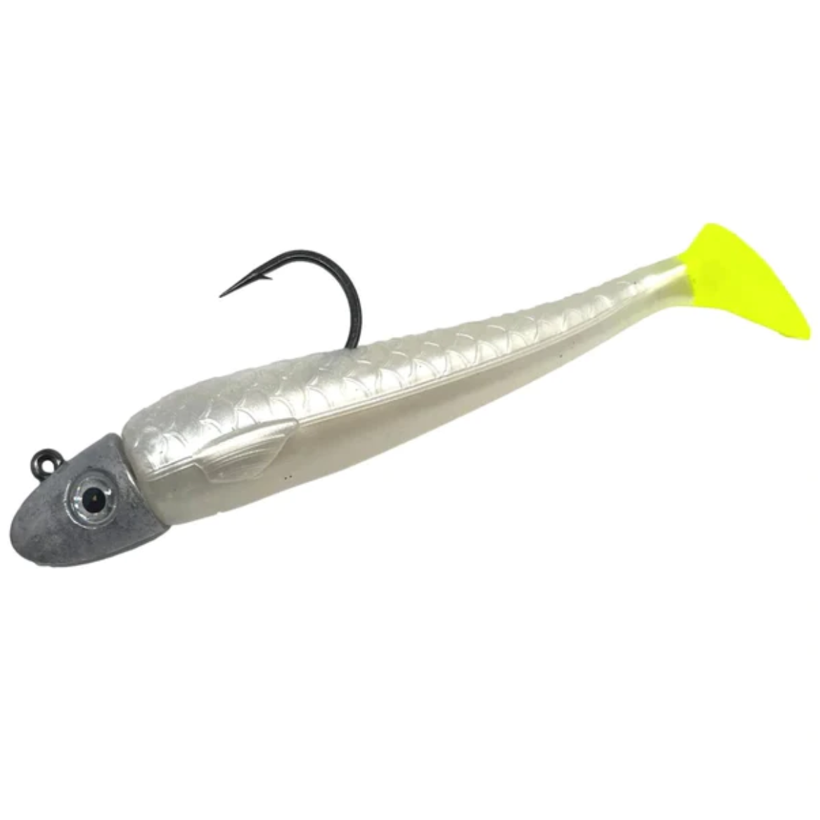 RonZ Z-Fin Big Game Series HD Rigged Paddeltail (6", 3oz-4oz, Assorted Colors)