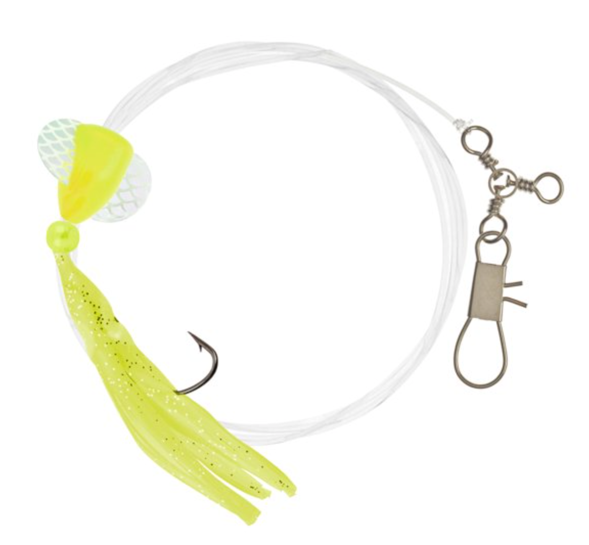 Multiple Hoochie Rigs Hurricane Spin'N Glo & Hoochie Rig