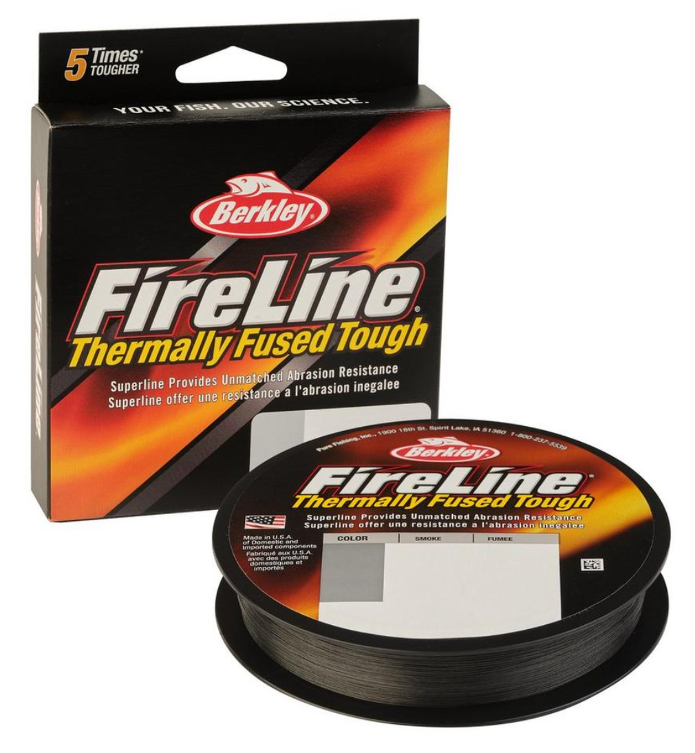 berkley fireline fused original smoke fishing line Berkley Fireline Fused Superline