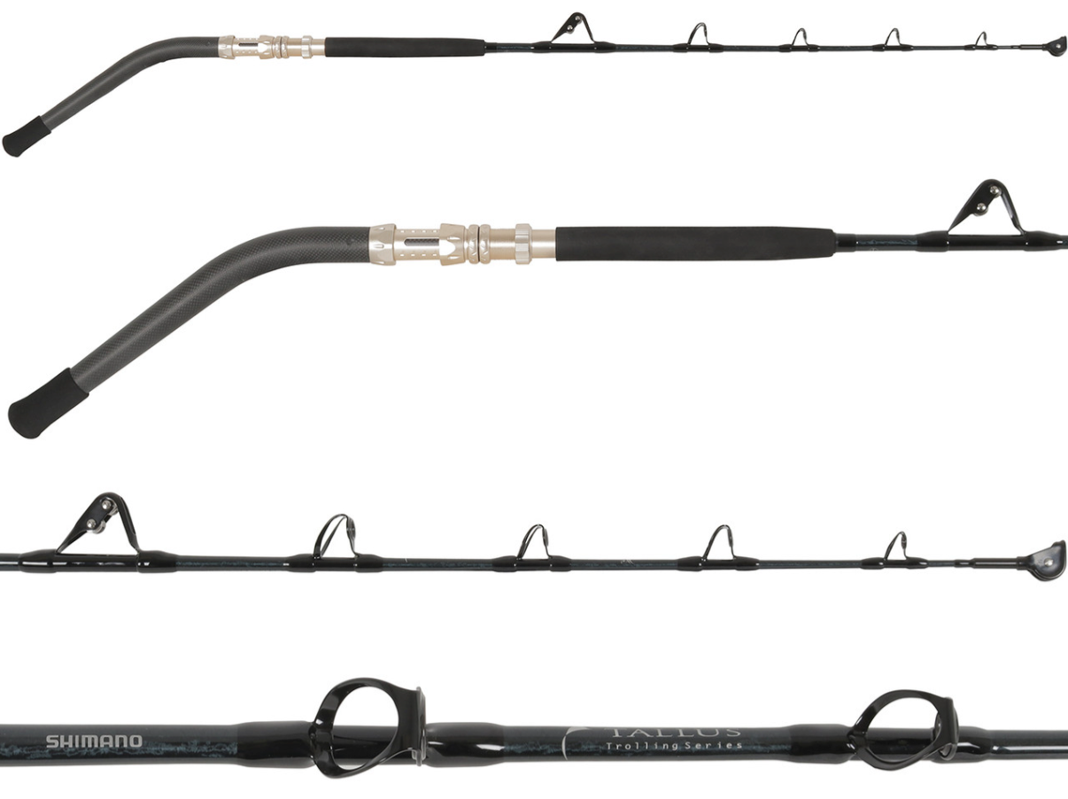 shimano 5'6 rod Shimano Tallus Stand Up Trolling Rod TLCSTXH2SCBLA