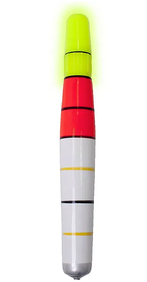 Billy Boy Bobbers - FLO GLO - Lighted Pole Float - 10