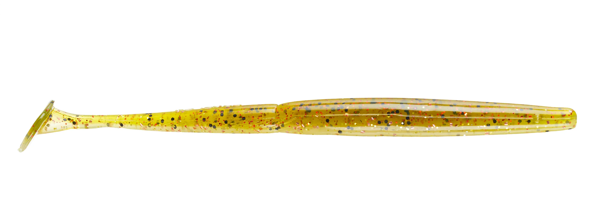 Gambler Slim EZ Paddle Tail Swimbait, 6 inch, Copperfield, Bronze