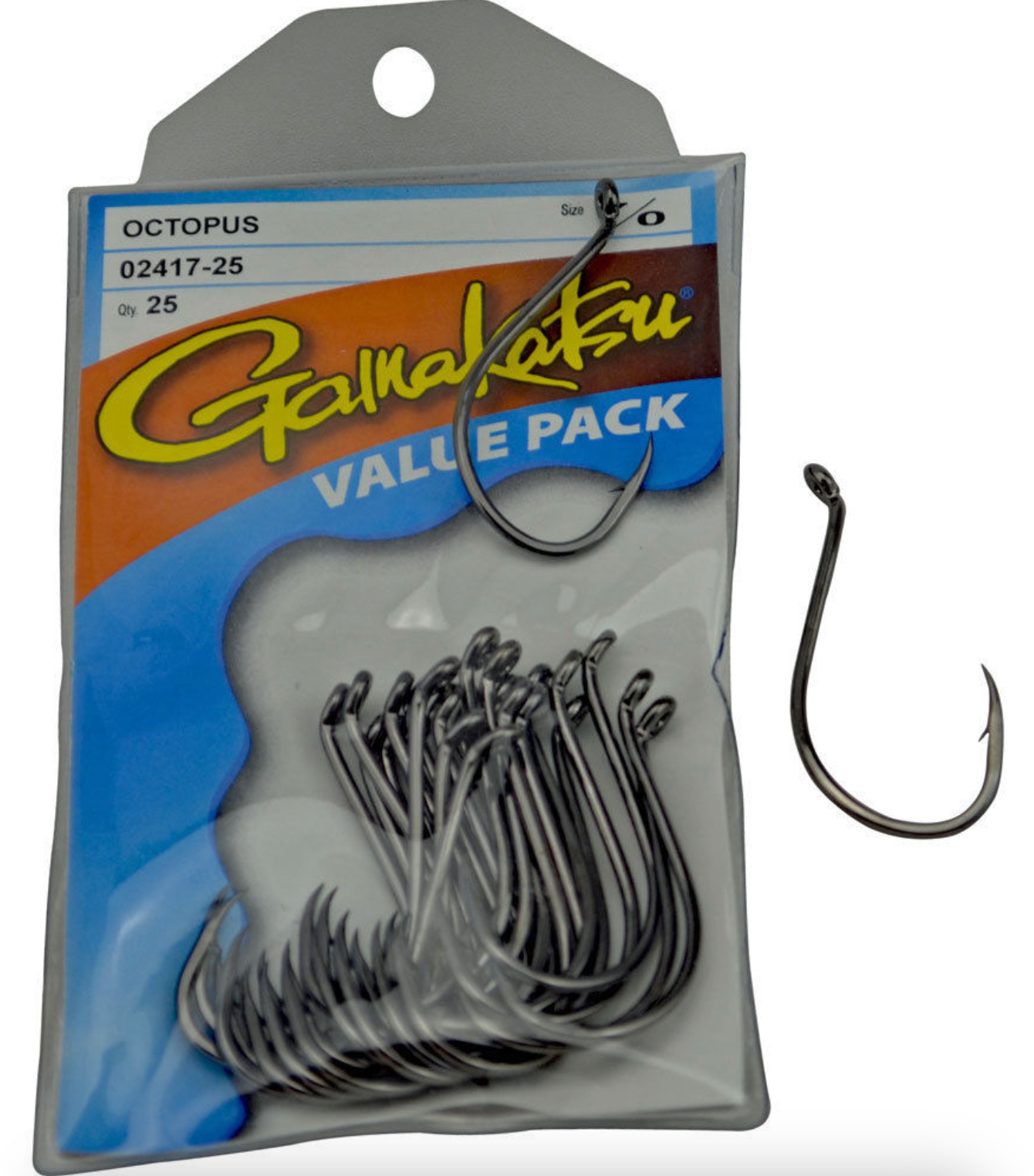 Owner Hooks - 1 Bulk Pack - Size 1/0 - Hooks, - Fishing Tackle - Qty 25