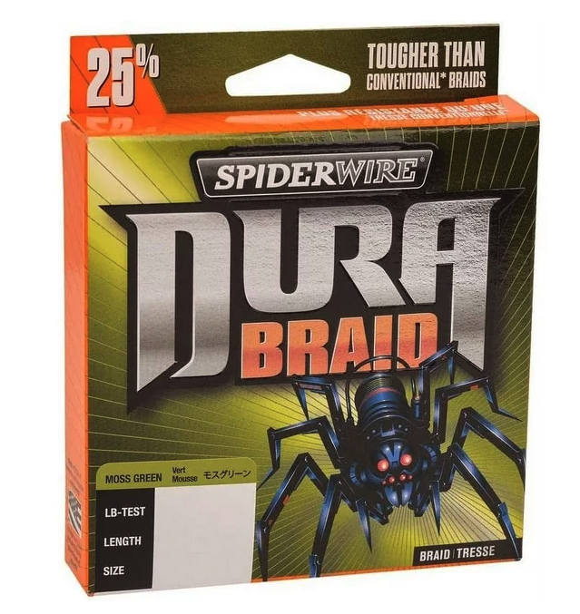 Spiderwire SDB80G-300 Durabraid 80LB 300 Yards Moss Green