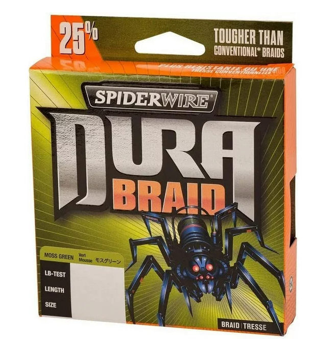 Spiderwire Durabraid, 300yd, Moss Green