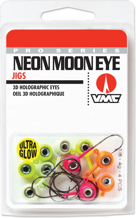 VMC Glow Neon Moon Eye Jig Kit