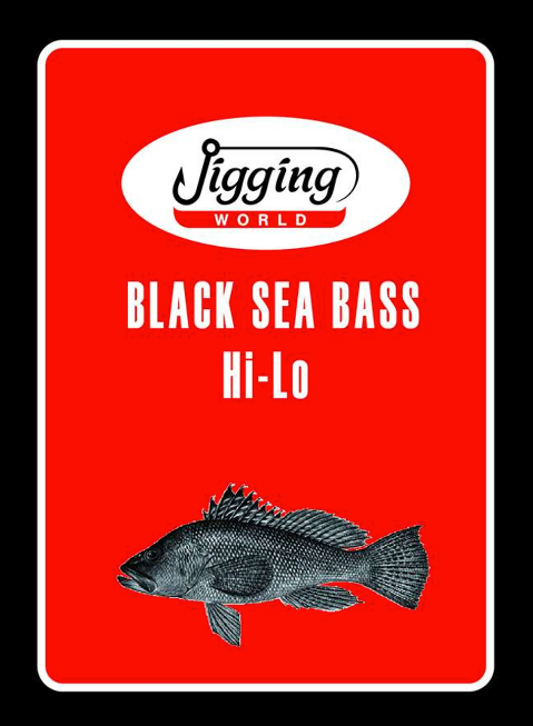 Jigging World Black Sea Bass 2-Hook Hi-Lo Rigs