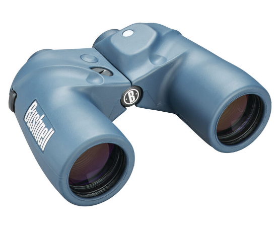 Bushnell 7x50mm Marine Binoculars with Compass (Blue)
