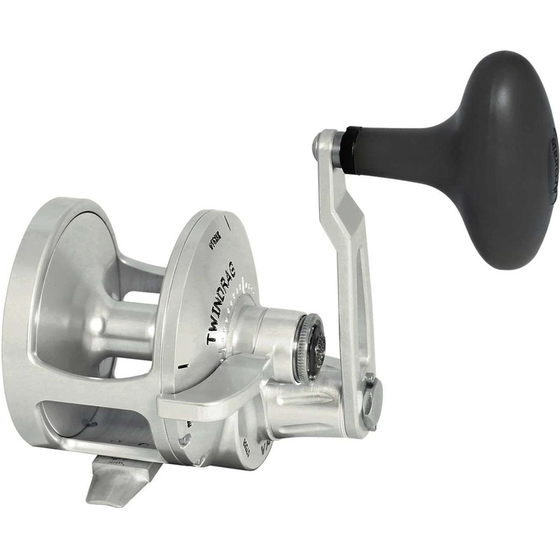 Accurate BV2-600-S Valiant 600 Two Speed Reel, Silver, Right-Hand