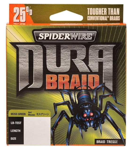 Spiderwire Durabraid, 300yd, Moss Green