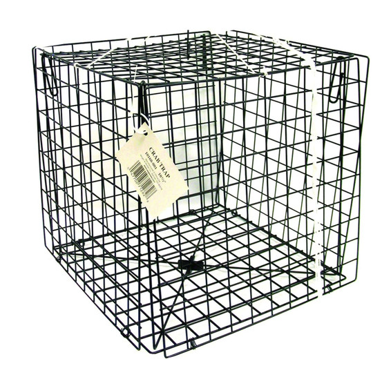 Eagle Claw 10160-001 Square Crab Trap 10.5"x10.5"x10.5"