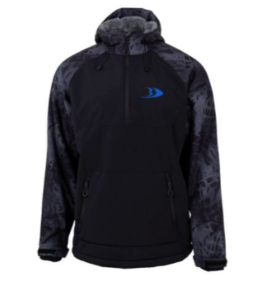 Blackfish Gale Softshell Pullover - Blackout - 2XL