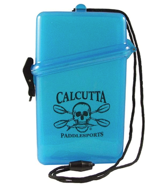 Calcutta Kayak Personal Dry Box, Waterproof Safety Case Lanyard Storage Holder