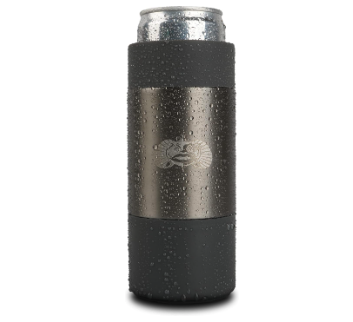 Toadfish Non-Tipping SLIM CAN Cooler for 12oz Cans, Graphite