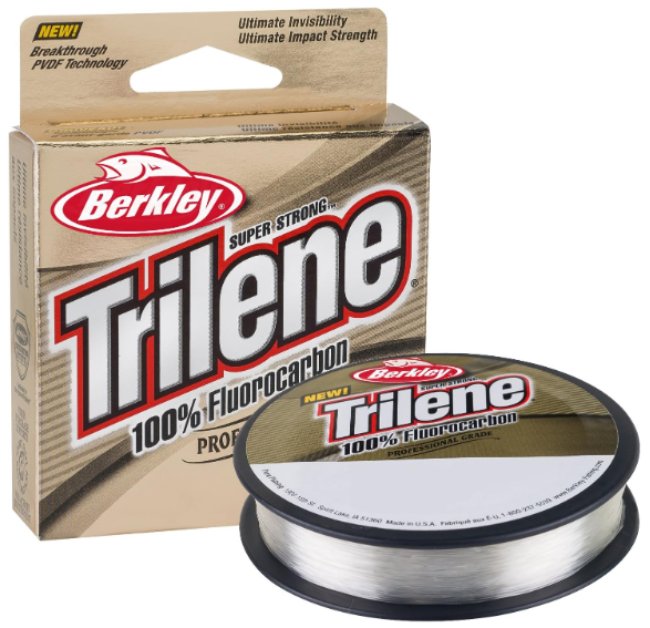 Berkley TFPS12-15 Trilene 100% Fluorocarbon Ice Line 5Lb 75yd Clear