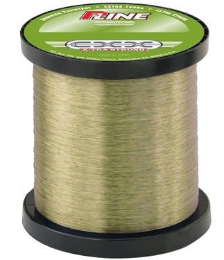 P-Line CXX X-Tra Strong Mono Service Spool 20lb 3000yd Moss