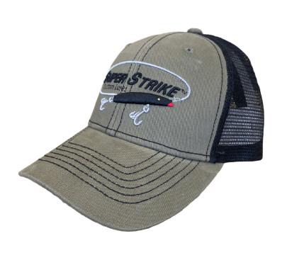 Super Strike Trucker Hat Olive/Black-mesh