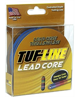 Tuf-Line Lead Core Trolling Line 18lb 100yd MultiColor