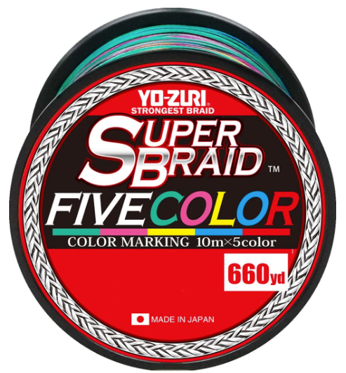 Yo-Zuri SuperBraid Five Color 660yd