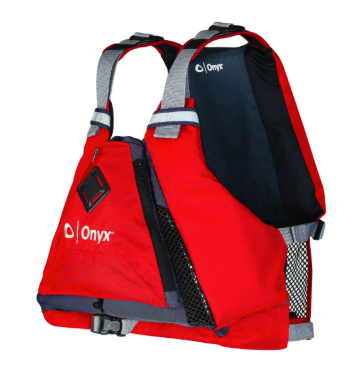 Onyx 122465-100-060-21 Torsion Movevent Paddle Pfd, Red -XL/2X