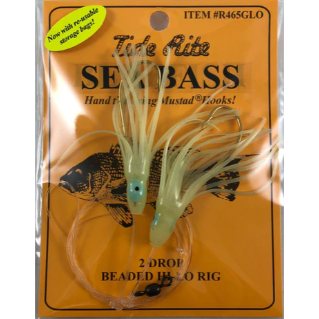 Tide Rite Skirted Seabass Rig Lumiglo