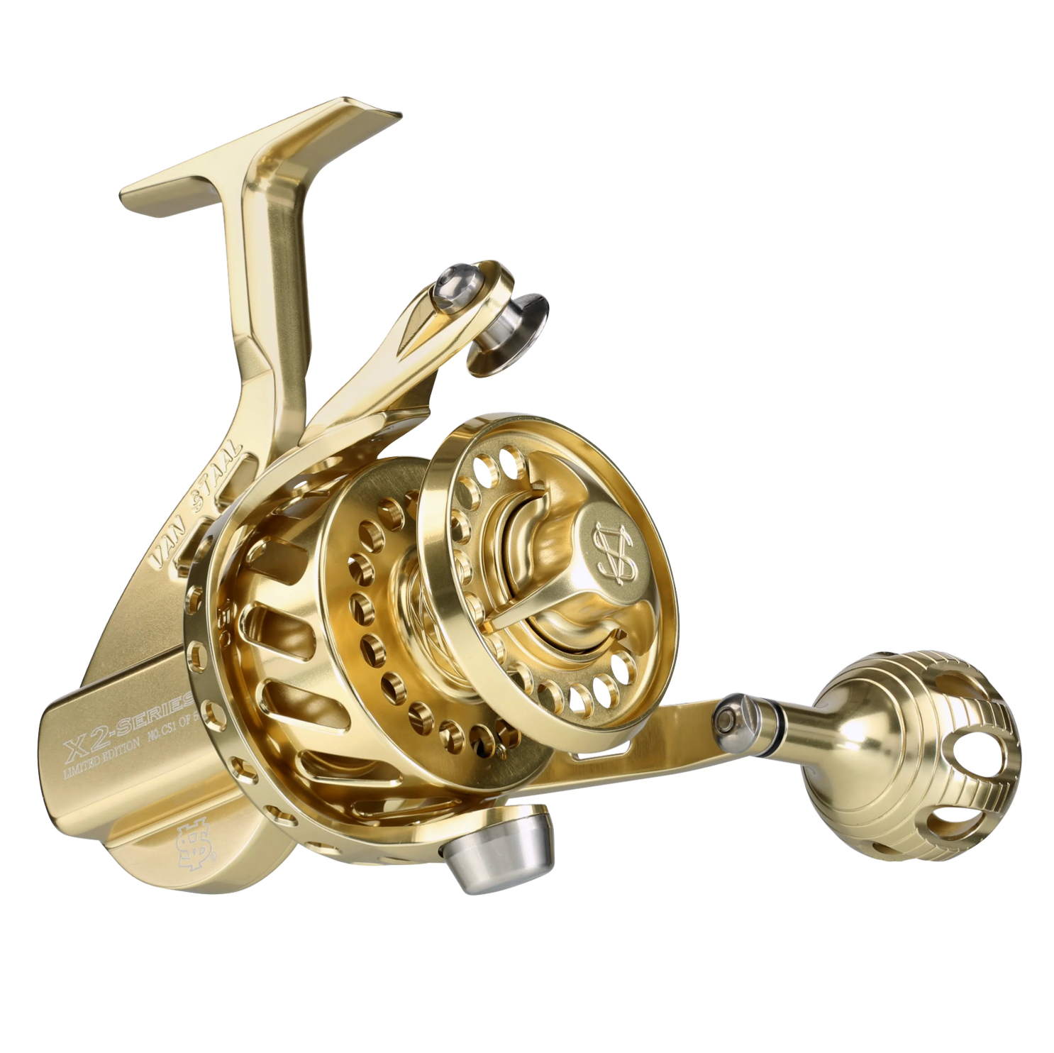 Van Staal VS150GX2 Limited Edition VS X2 Gold Bail-less Spinning Reel