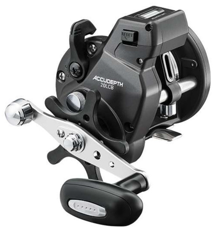 Daiwa ACDP20LCBLW Accudepth line counter reel, 1BB, counter balanced