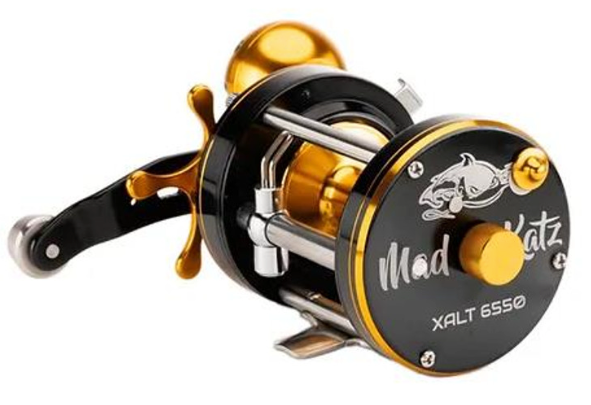 Mad Katz MKGMK6550GLDMIN Xalt-6550 Reel Gold Mine, Casting, Right Hand