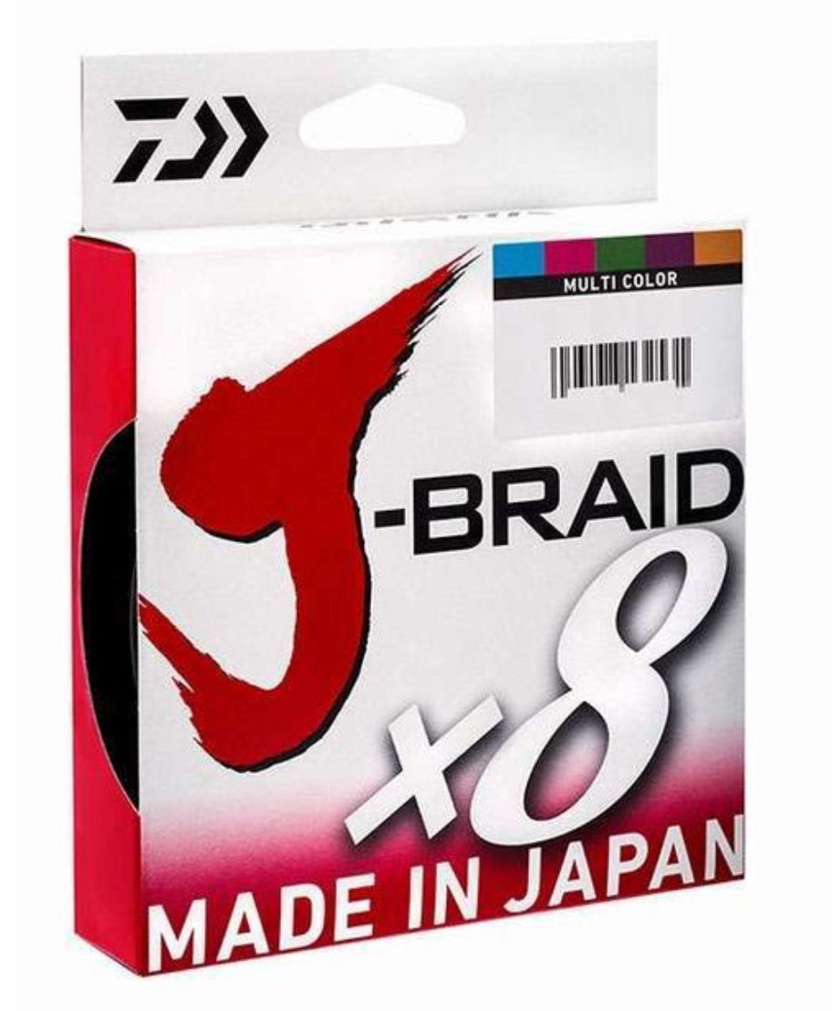 Daiwa J-Braid x8 8 Strand Braided Line, 40lb, 3000 yd