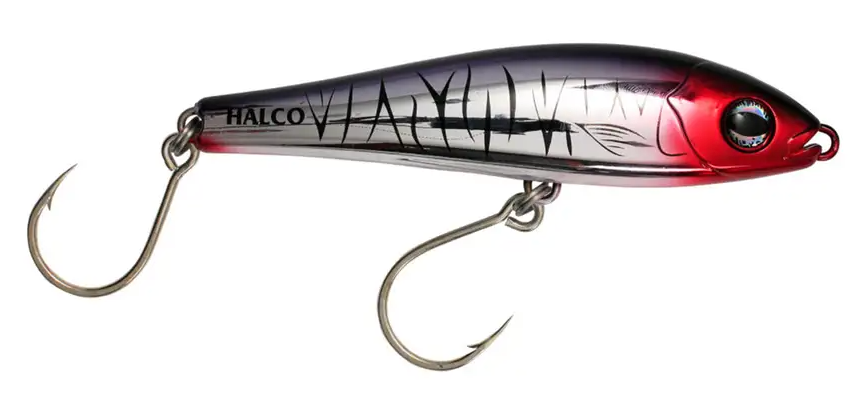 Halco SLIDOG 150 #R49 Chrome Tiger, 6", 3oz