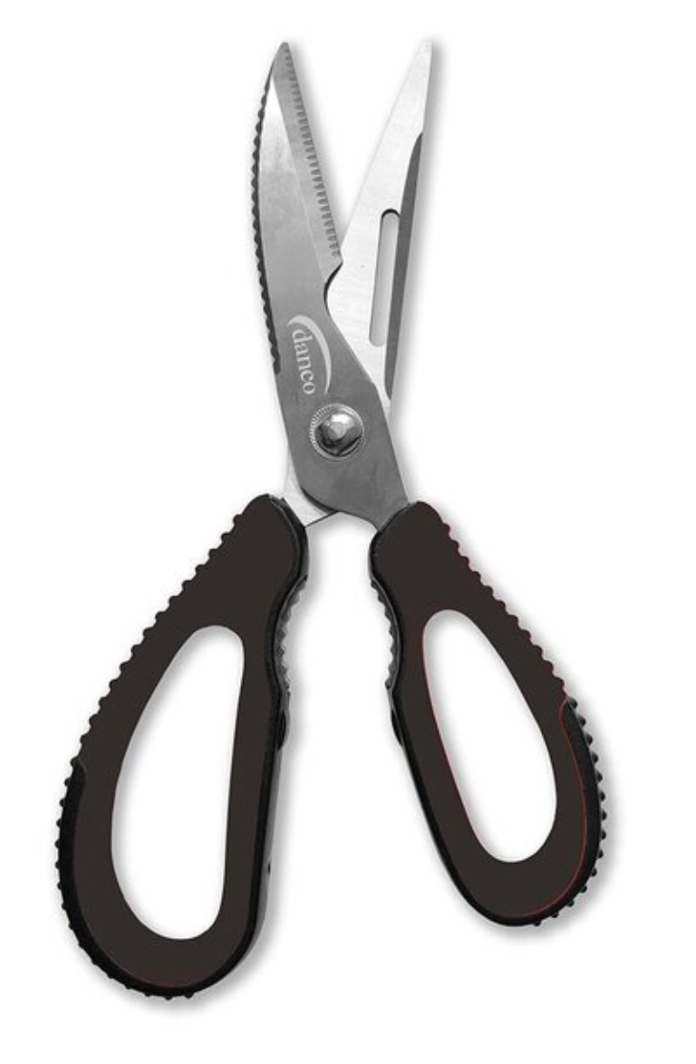Danco Stainless Steel Bait Shears, black