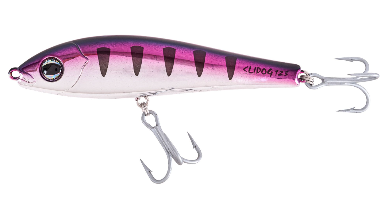 Halco Slidog 85 #R15 Pink Chrome 3 1/4", 1/2oz
