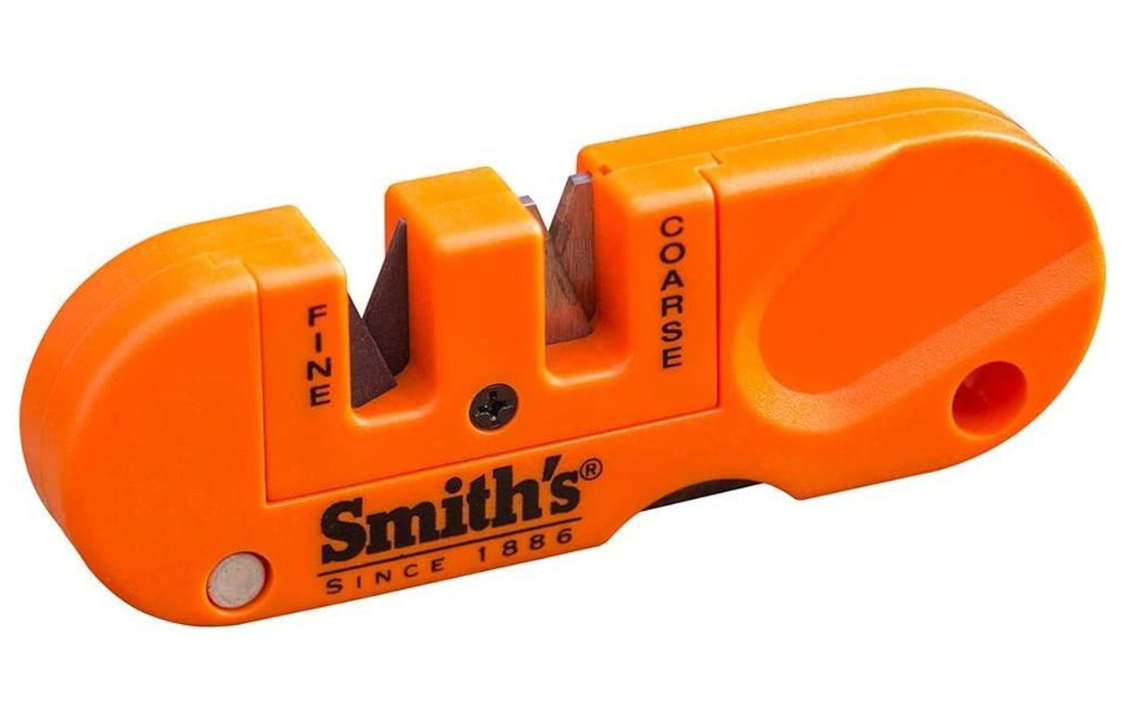 Smith's Pocket Pal Knife Sharpener-Hunter Orange 1pc